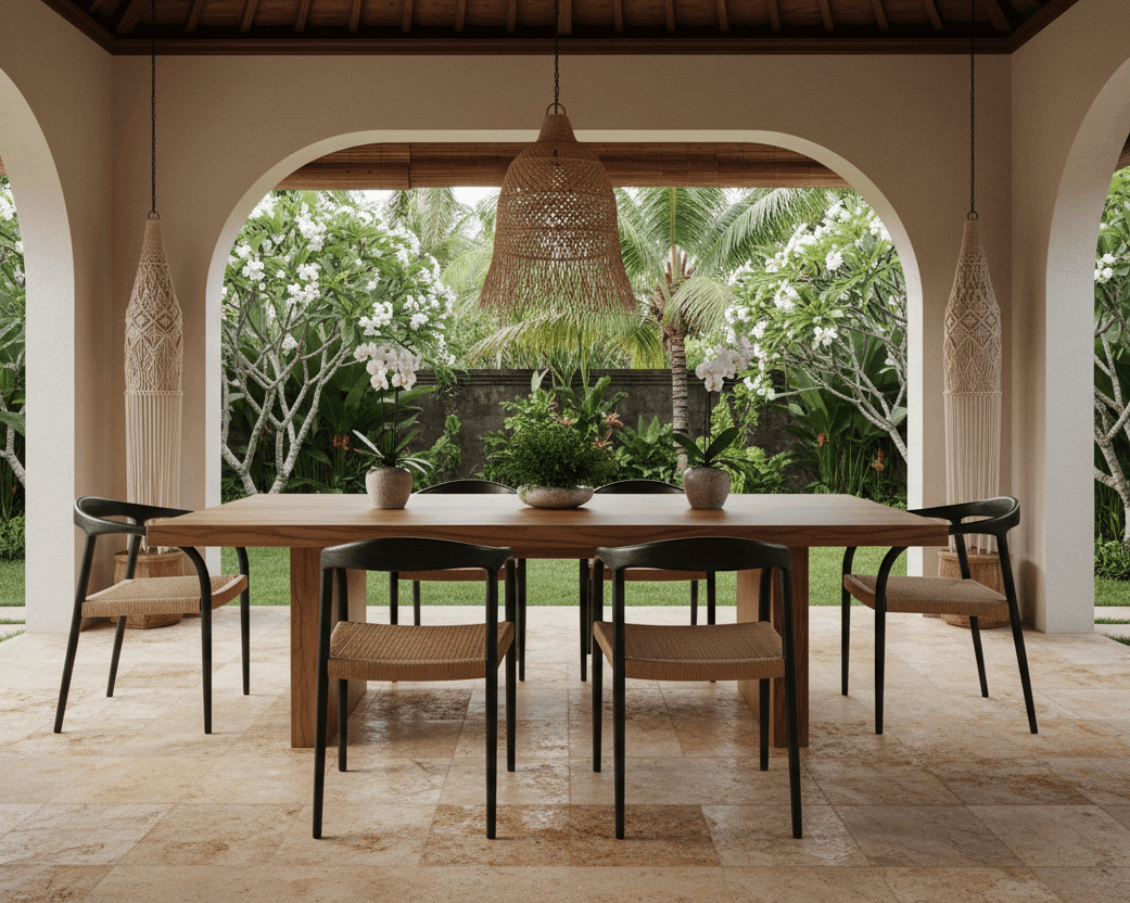 Chair 'Cemagi' Dark Brown