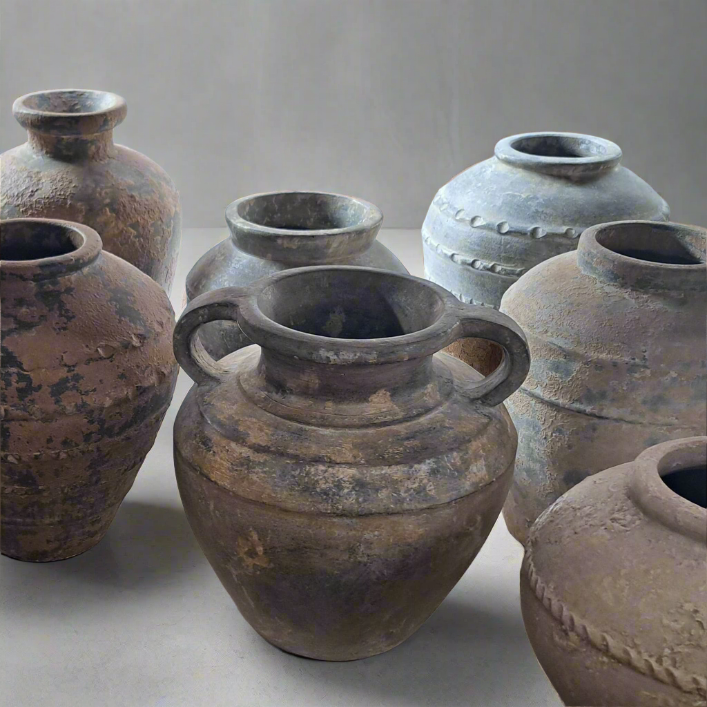 Vintage Style Terracotta Pot #28 - 35 cm