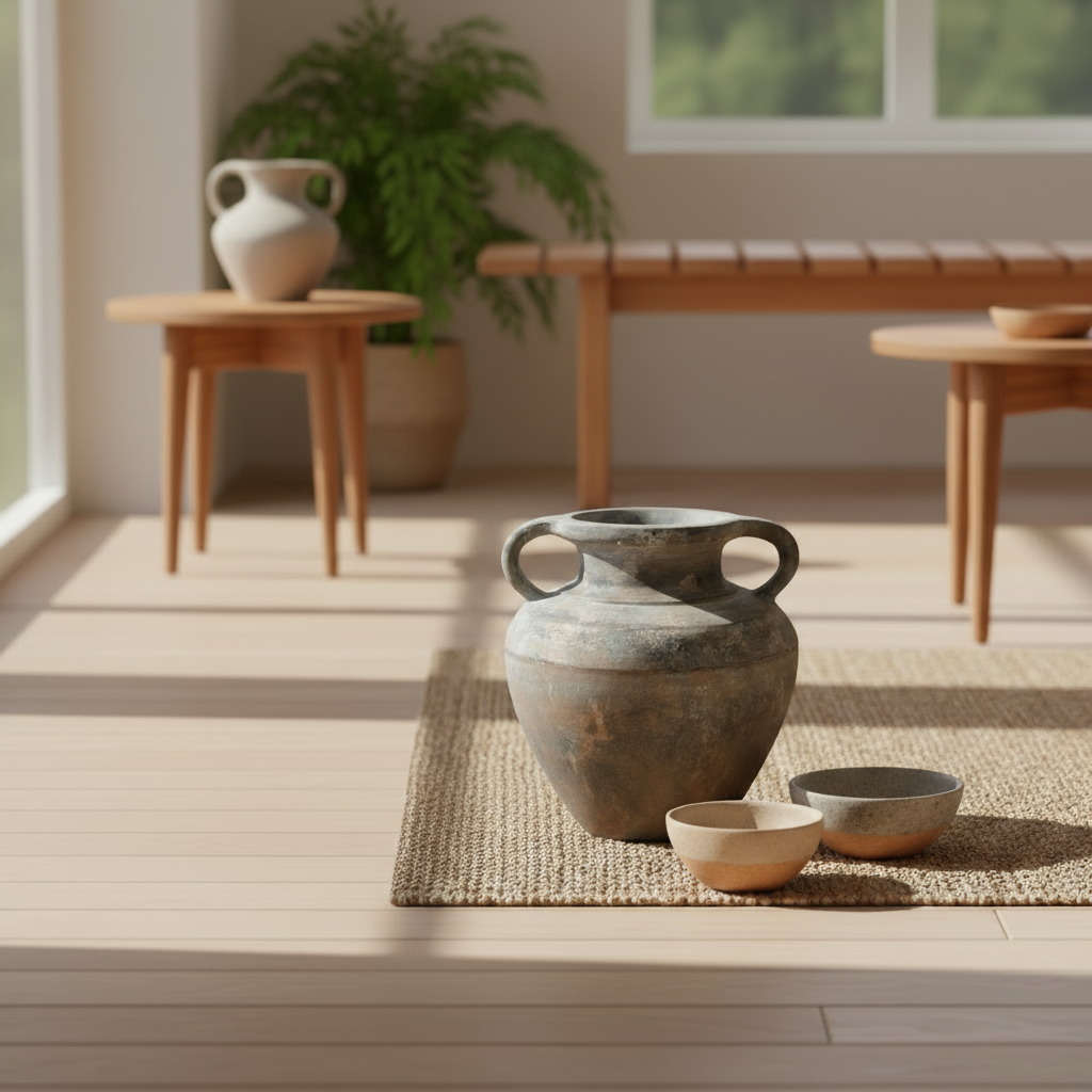 Vintage Style Terracotta Pot #28 - 35 cm