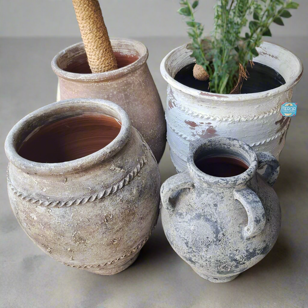 Vintage Style Terracotta Pot #10 - Endast avhämtning i lager - Stor