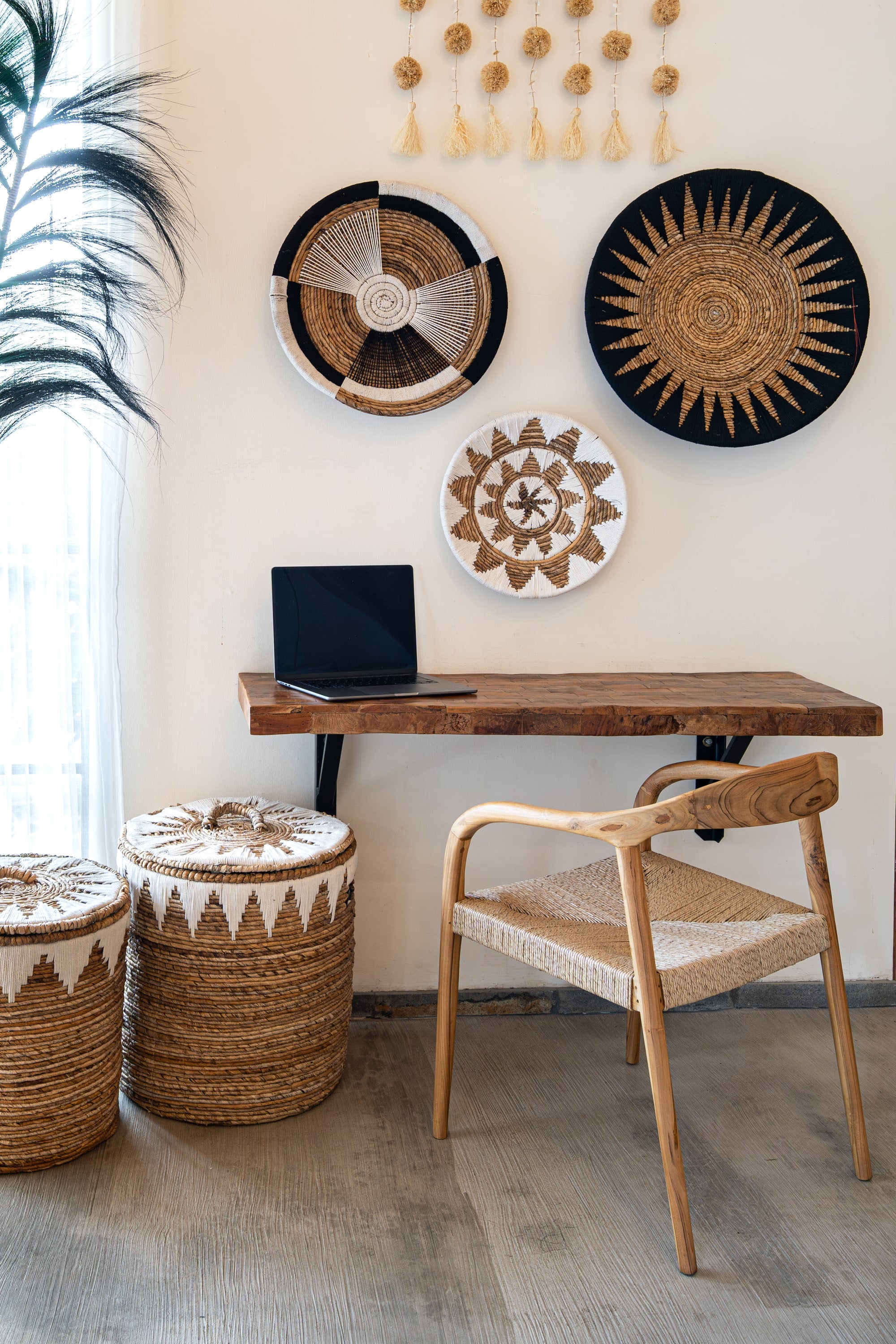 Chair 'Cemagi' in Teak and Rope