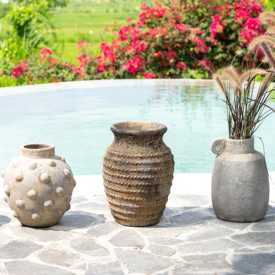 Vintage Style Terracotta Pot - 40 cm
