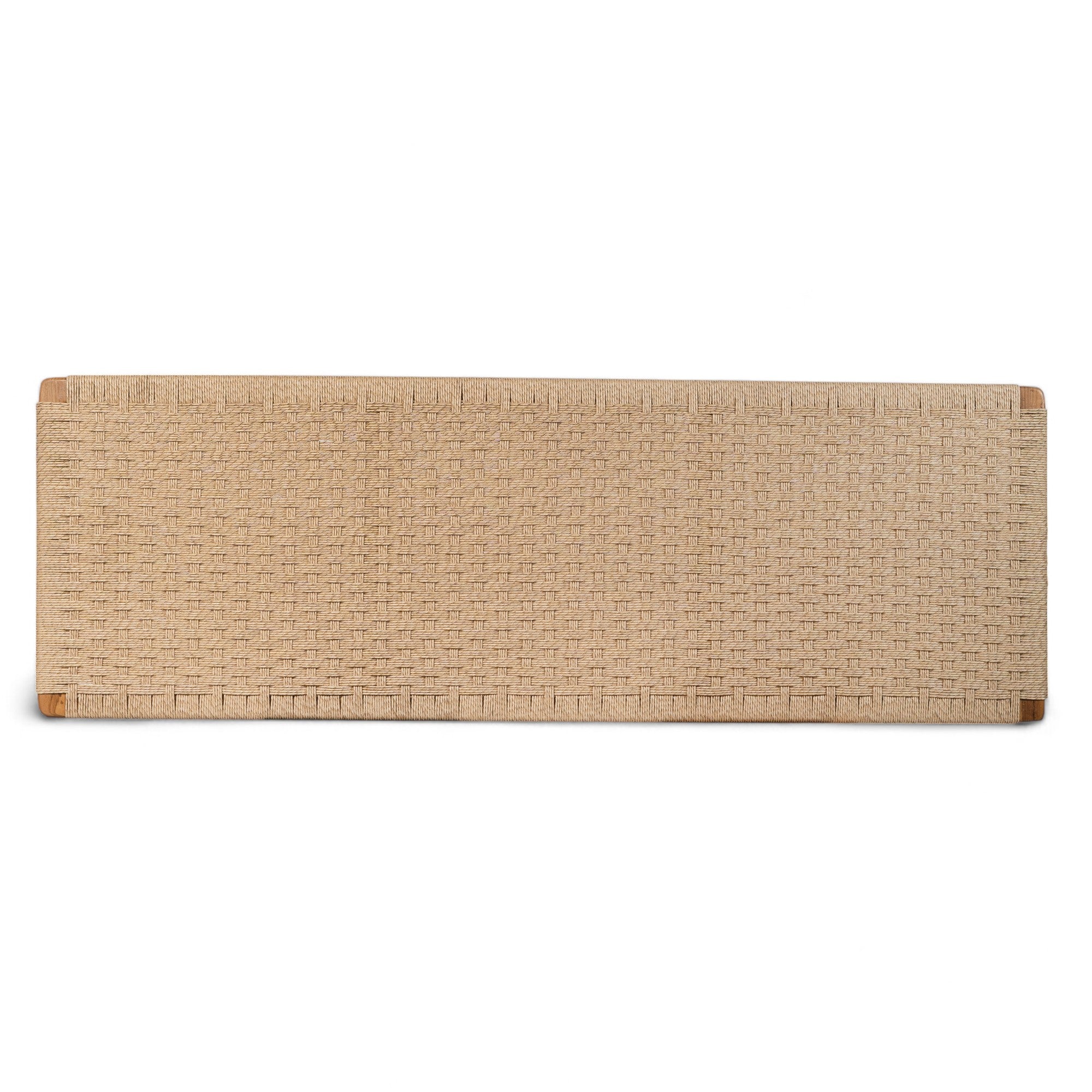 Headboard 'Cemagi' in Teak and Rope 180/160 cm