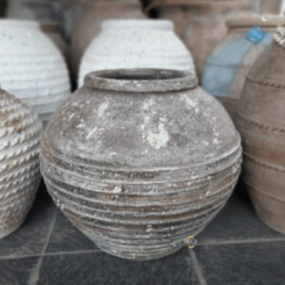 Vintage Style Terracotta Pot #6 - 48 cm - Kayu Living
