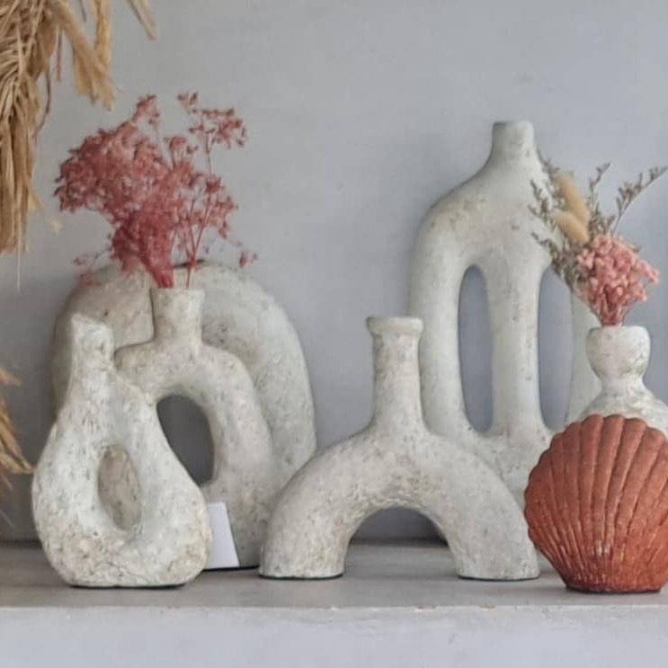 Vintage Style Terracotta Vase #12 - 23 cm