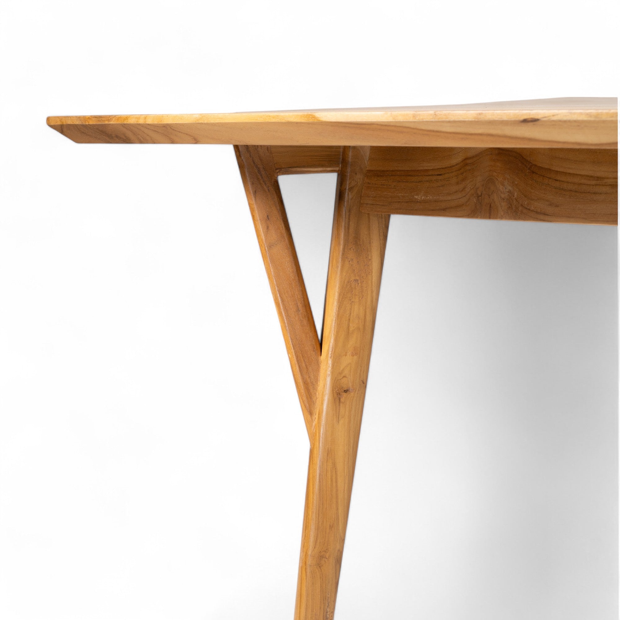 Dining Table 180x100 cm in Solid Teak