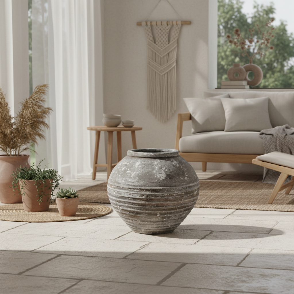 Vintage Style Terracotta Pot #6 - 48 cm