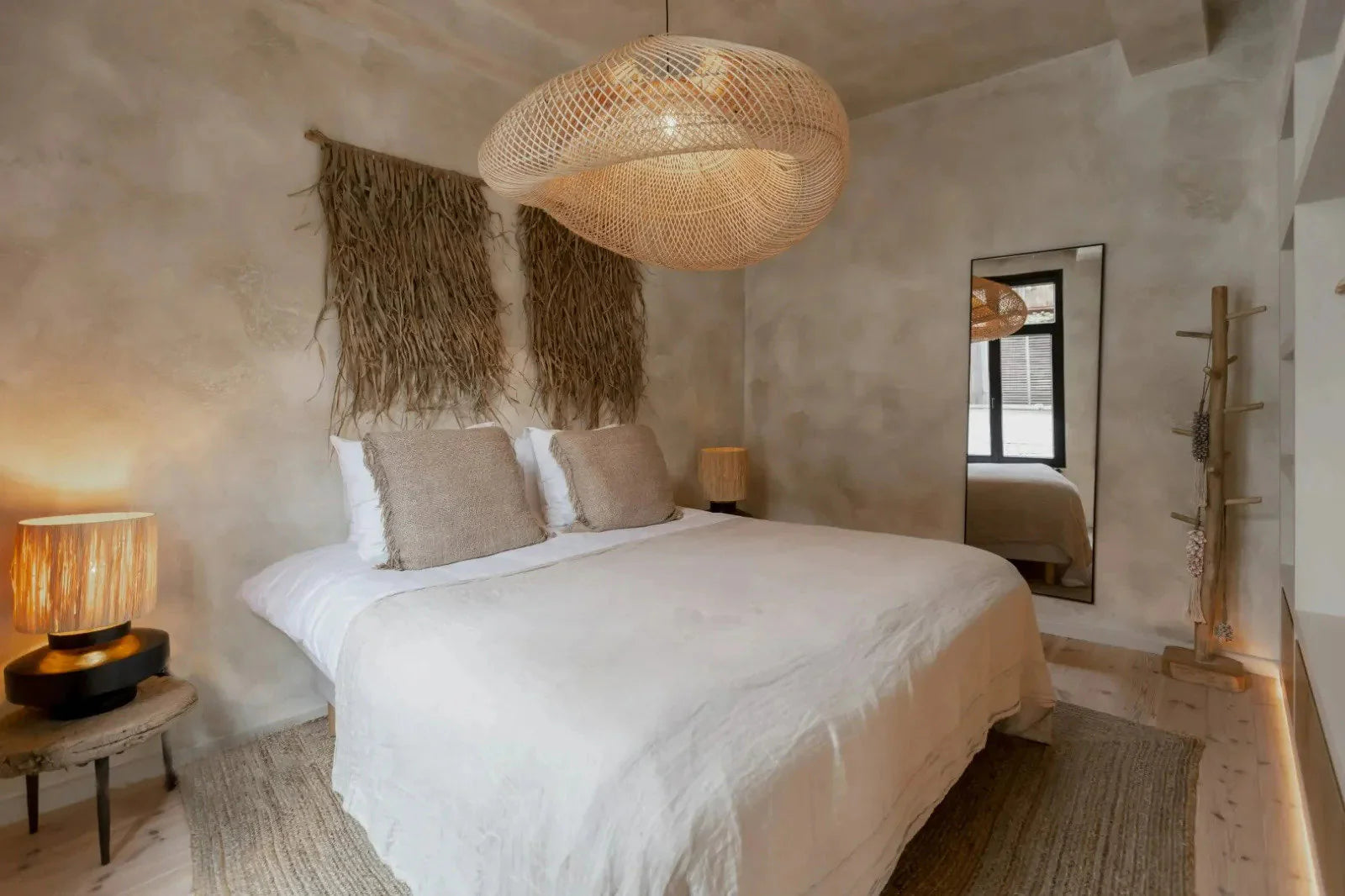 Oversized "Cloud" lampskärm - Naturfärgad - XXL